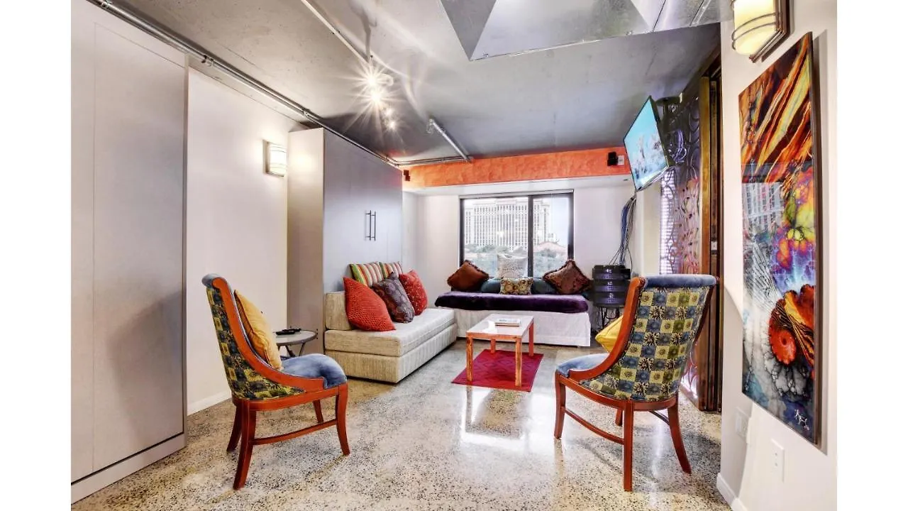 Lvstriphouse Jc408 - Modern 2Bd-2Ba Condo Sleeps 8 Las Vegas Apartment